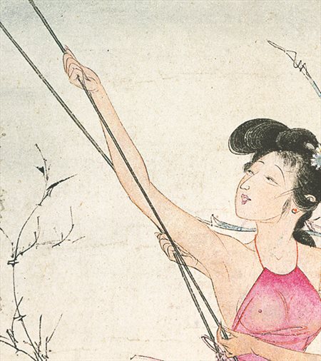 宾县-胡也佛的仕女画和最知名的金瓶梅秘戏图